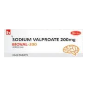 Sodium Valproate 200 mg Bioval Tablet Rizochem Pharmaceuticals