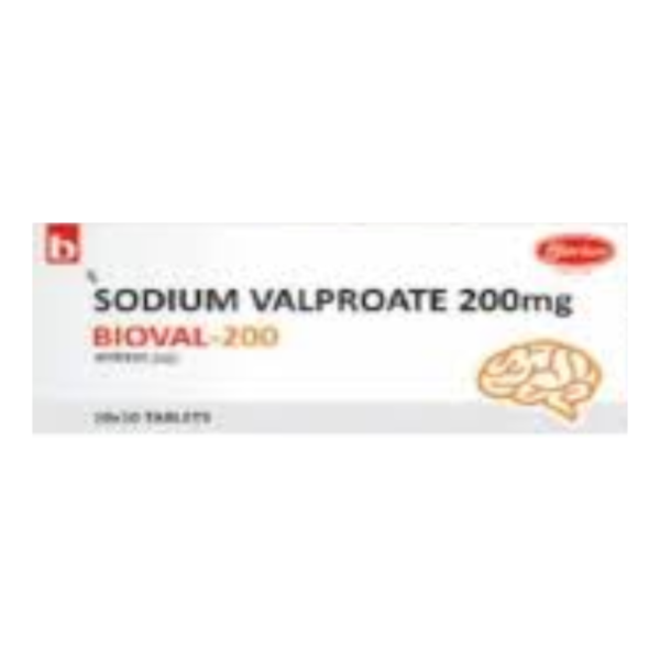 Sodium Valproate 200 mg Bioval Tablet Rizochem Pharmaceuticals