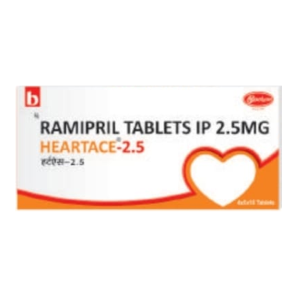 Heartace 2.5mg Tablet Rizochem Pharmaceuticals