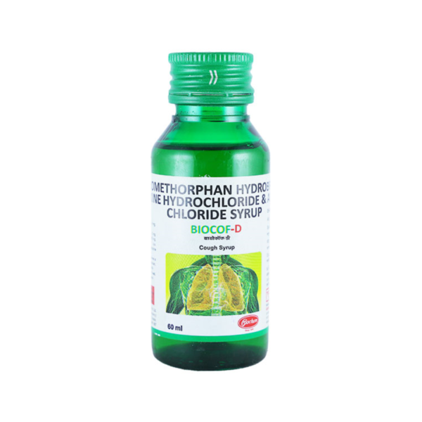 Bromhexine Biocof D Syrup 4 mg Rizochem Pharmaceuticals