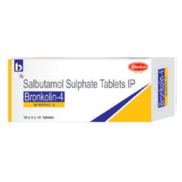 Bronkolin Salbutamol 4mg Rizochem Pharmaceuticals