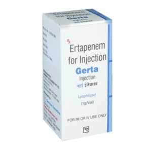 Gerta Ertapenem 1gm Rizochem Pharmaceuticals