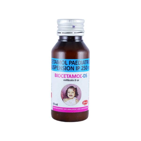 Paracetamol Biocetamol 250 mg Syrup 60 ml Rizochem Pharmaceuticals