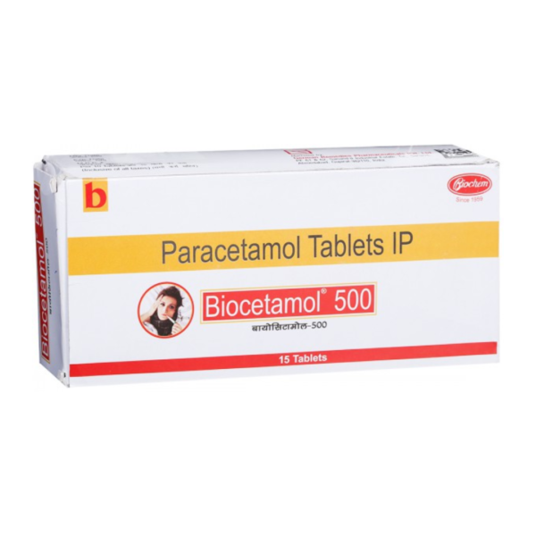Paracetamol Biocetamol 500 Tablet Rizochem Pharmaceuticals