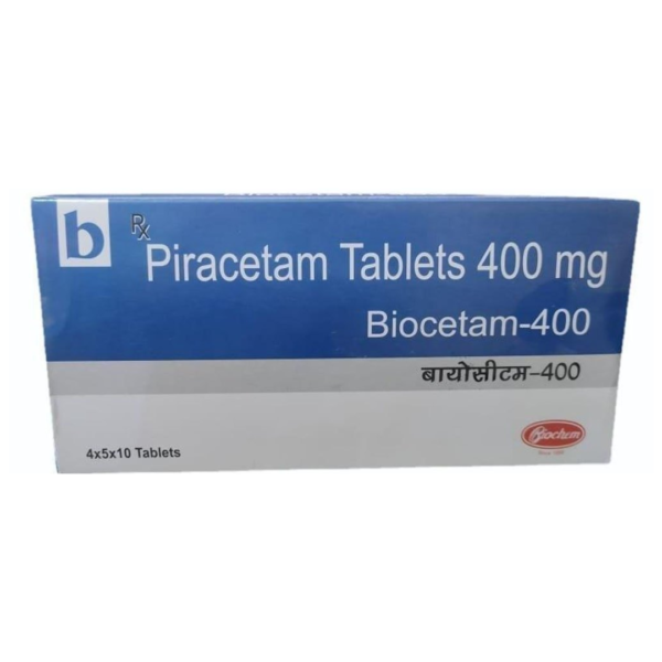Piracetam Biocetam 400mg Tablet Rizochem Pharmaceuticals