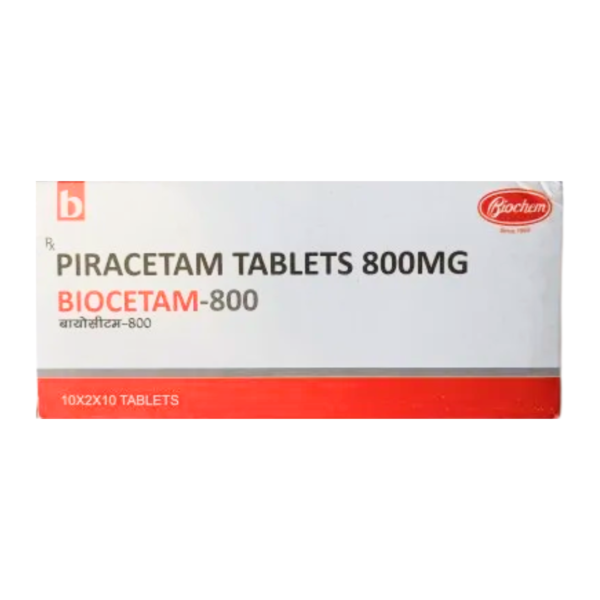 Piracetam Biocetam 800mg Rizochem Pharmaceuticals