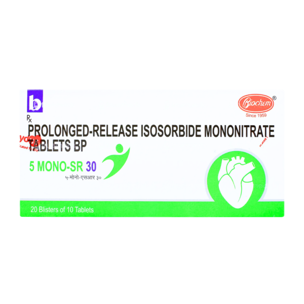 5 Mono 30mg Tablet Rizochem Pharmaceuticals
