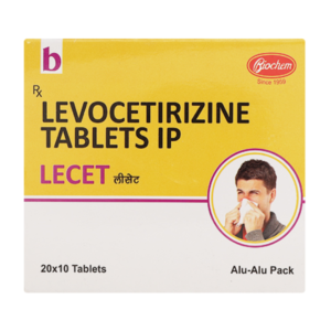 Lecet Levocetrizine 5mg Tablet Rizochem Pharmaceuticals