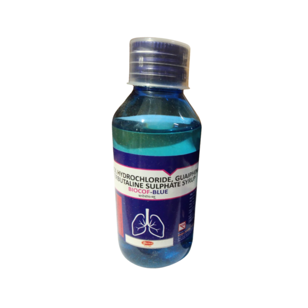 Terbutaline 100 ml Biocof Blue Syrup Rizochem Pharmaceuticals