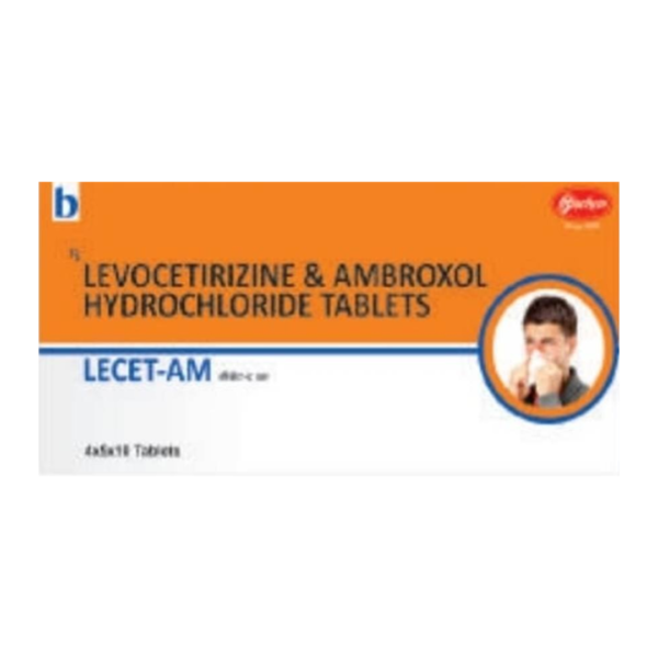 Lecet-AM Ambroxol Levocetrizine Tablet Rizochem Pharmaceuticals