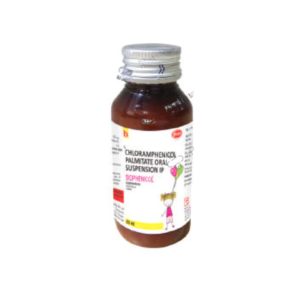 Chloramphenicol Biophenicol Syrup 125 mg Rizochem Pharmaceuticals