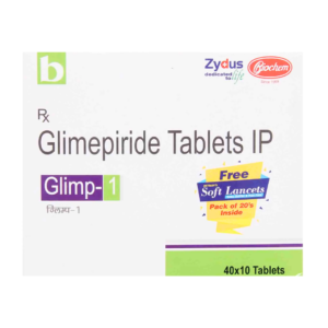 Glimp Glimepiride 1mg Tablet Rizochem Pharmaceuticals