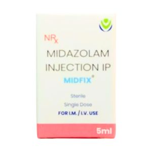 Midazolam 1 mg Midfix Injection Rizochem Pharmaceuticals