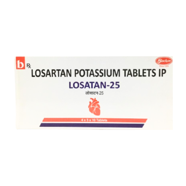 Losatan 25mg Tablet Rizochem Pharmaceuticals