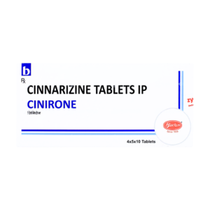 Cinirone Cinnarizine 25mg Rizochem Pharmaceuticals