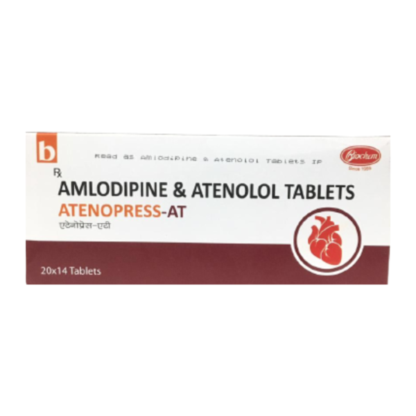 Atenolol Atenopress AT 5mg/50mg Tablet Rizochem Pharmaceuticals