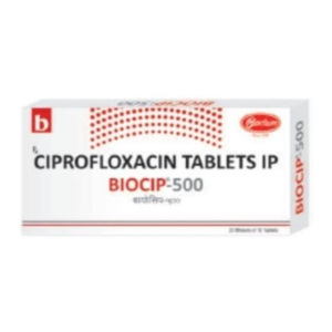 Ciprofloxacin Biocip 500MG TABLET Rizochem Pharmaceuticals