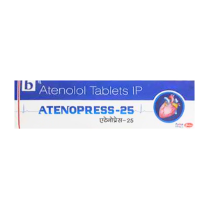 Atenolol Atenopress 25mg Tablet Rizochem Pharmaceuticals
