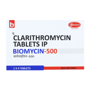 Clarithromycin Biomycin 500mg Tablet Rizochem Pharmaceuticals