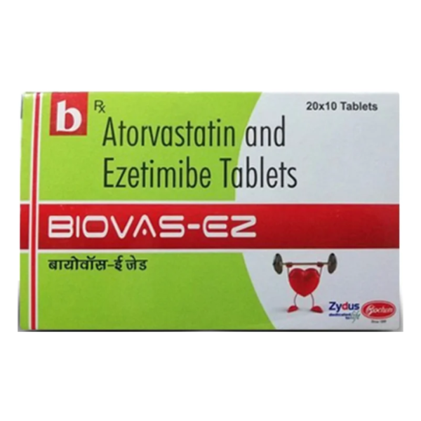 Atorvastatin Calcium 10 mg Biovas EZ Tablet Rizochem Pharmaceuticals