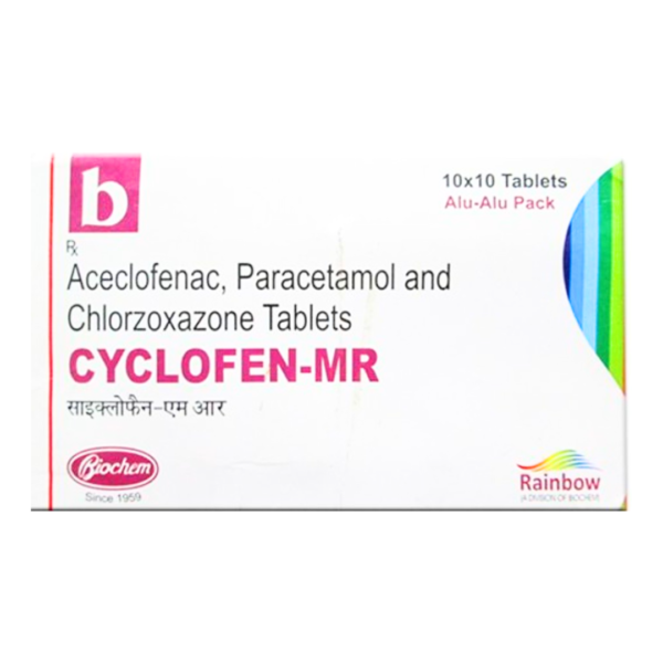 Cyclofen MR Aceclofenac Paracetamol Rizochem Pharmaceuticals