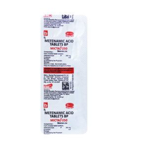 Mictal 250mg Tablet Rizochem Pharmaceuticals