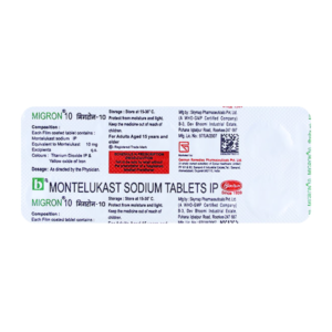 Migron 10mg Tablet Rizochem Pharmaceuticals