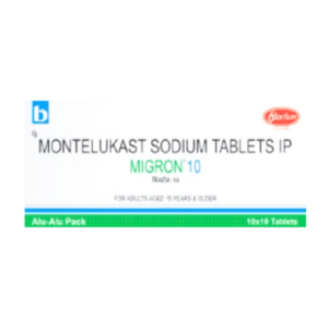 Migron Montelukast 10Mg Rizochem Pharmaceuticals