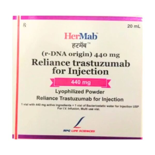 Trastuzumab 440mg Injection Hermab Rizochem Pharmaceuticals