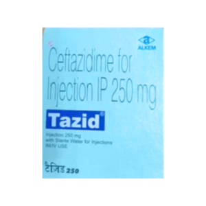 Tazid Ceftazidime Injection 250mg Rizochem Pharmaceuticals