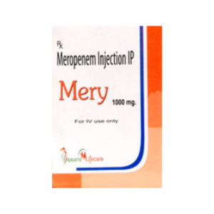 Meropenem 1 gm Mery Injection Rizochem Pharmaceuticals