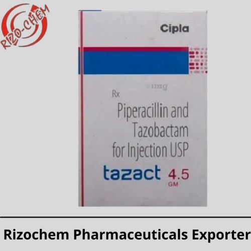 Tazact Injection Piperacillin Tazobactum 4.5gm