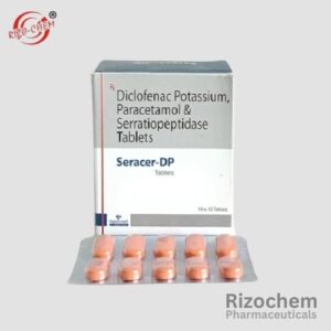 Seridox DP Tablet - Pain relief and anti-inflammatory medication, ideal for effective treatment of various conditions. Available for wholesale and export.