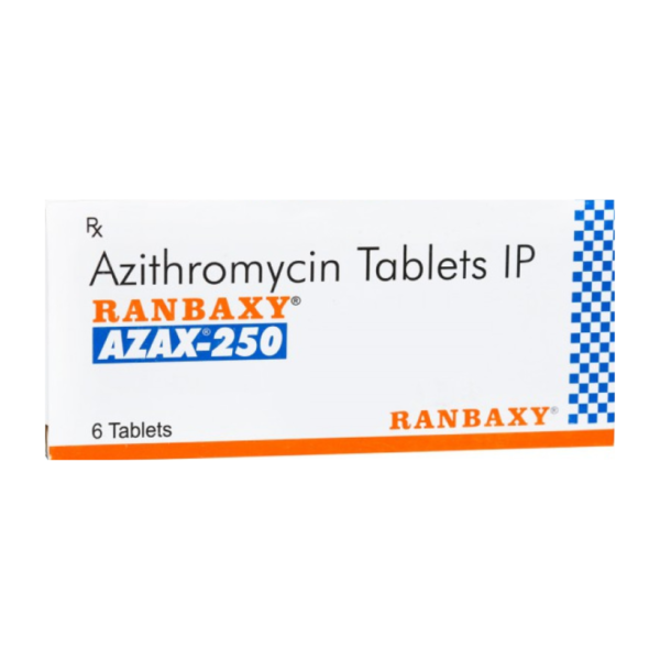 Azithromycin Azax Tablet 250mg Rizochem Pharmaceuticals