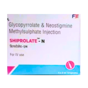 Glycopyrrolate دواء Injection 5 ml Shiprolate N Rizochem Pharmaceuticals