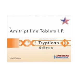 دواء Amitriptyline 10 mg Tryptican Tablets Rizochem Pharmaceuticals