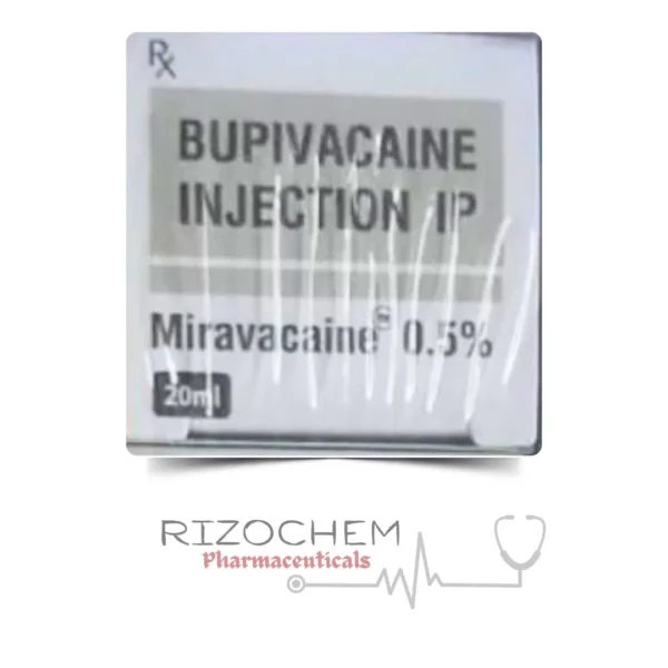 bupivacaine injection 20 ml injection used for local anesthesia in medical procedures.