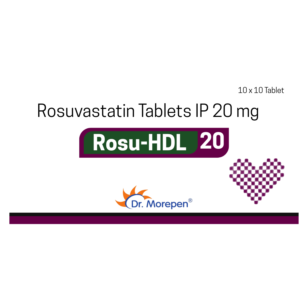 Rosuvastatin 20mg Tablet By Rizochem Pharmaceuticals