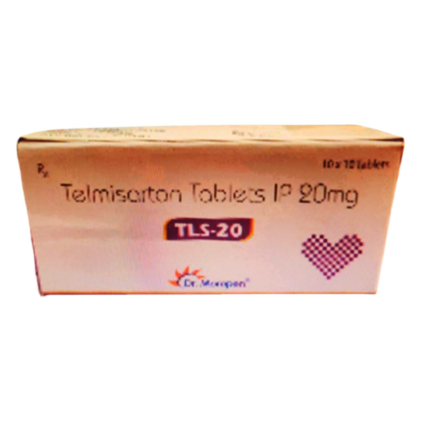 Telmisartan 20MG TLS 20MG TAB Rizochem Pharmaceuticals