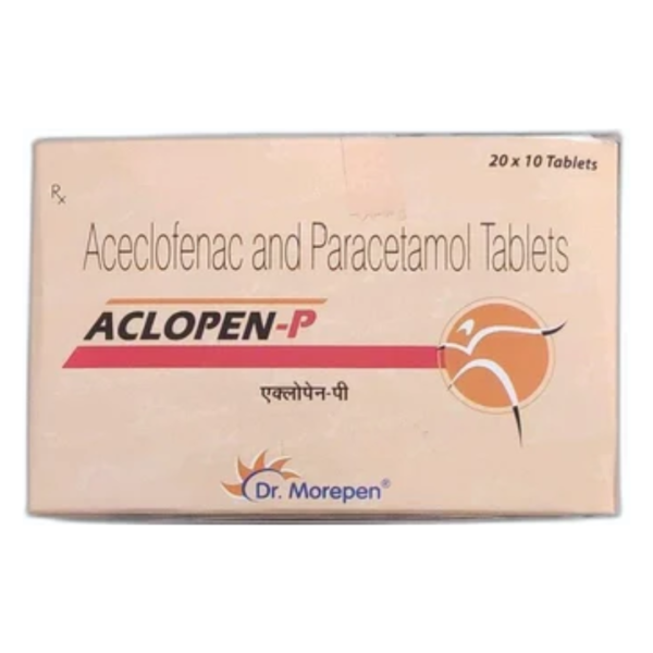 Aclopen Plus 100mg/325mg Tablet Rizochem Pharmaceuticals