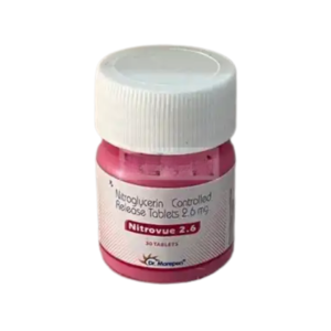 NITROVUE 2.6MG 30S TAB Rizochem Pharmaceuticals