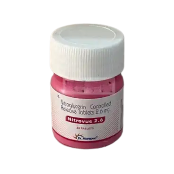 NITROVUE 2.6MG 30S TAB Rizochem Pharmaceuticals