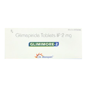Glimimore 2mg Tablet Rizochem Pharmaceuticals