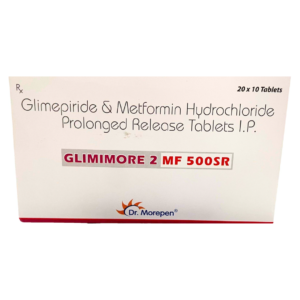 Glimimore MF 2mg 500mg Tablet Rizochem Pharmaceuticals