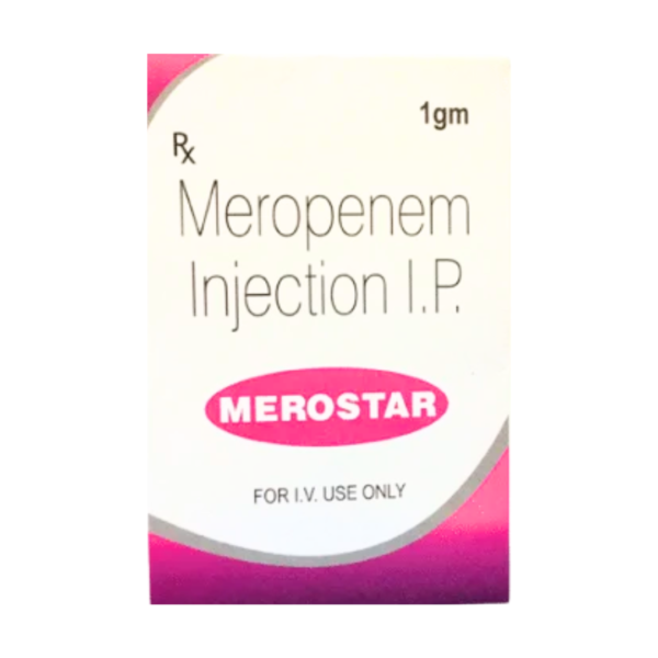Merostar 1000mg Injection Rizochem Pharmaceuticals