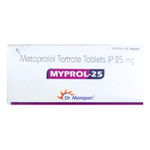 Metoprolol Succinate Myprol 25mg Tablet Rizochem Pharmaceuticals