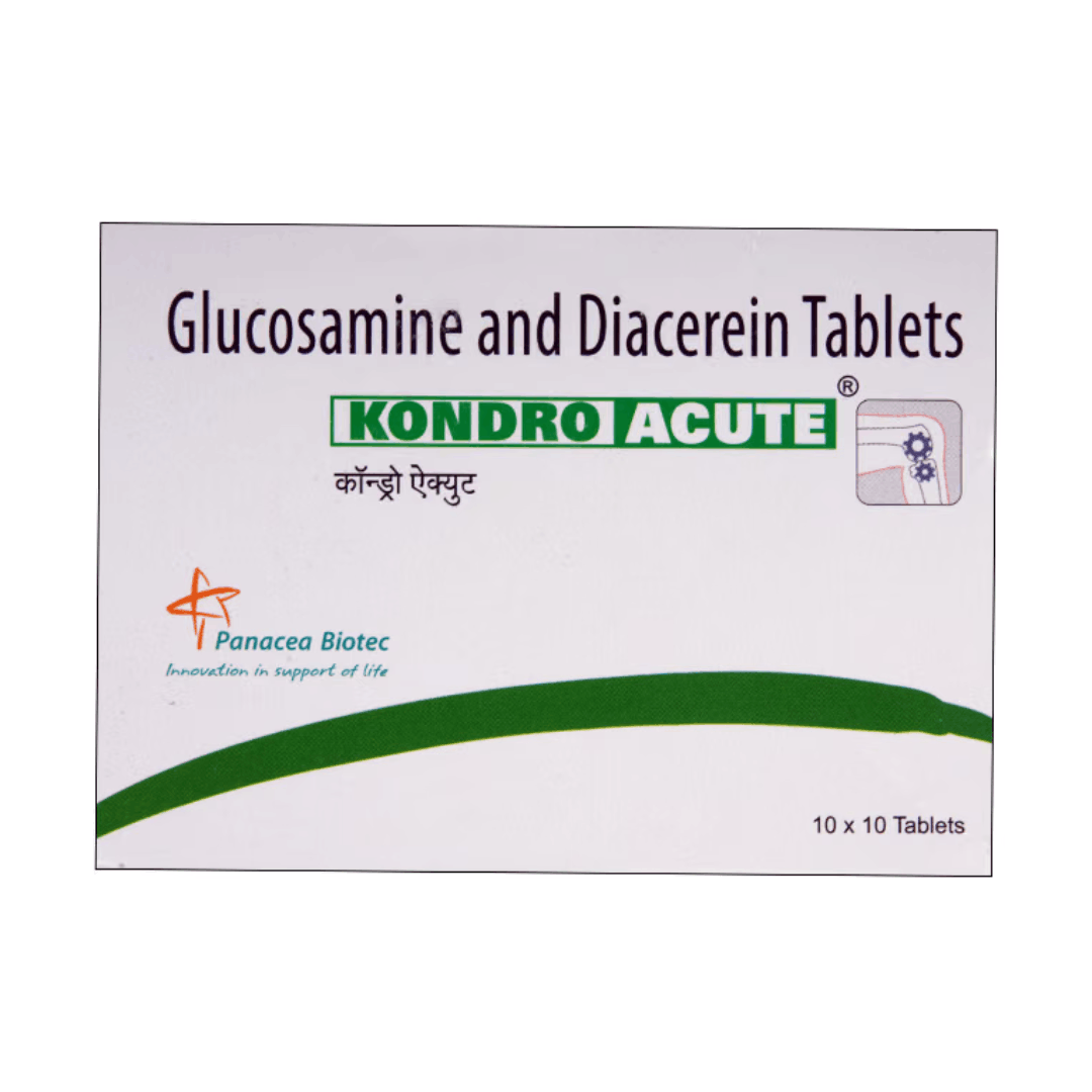 Diacerein & Glucosamine Tablet By Rizochem Pharmaceuticals