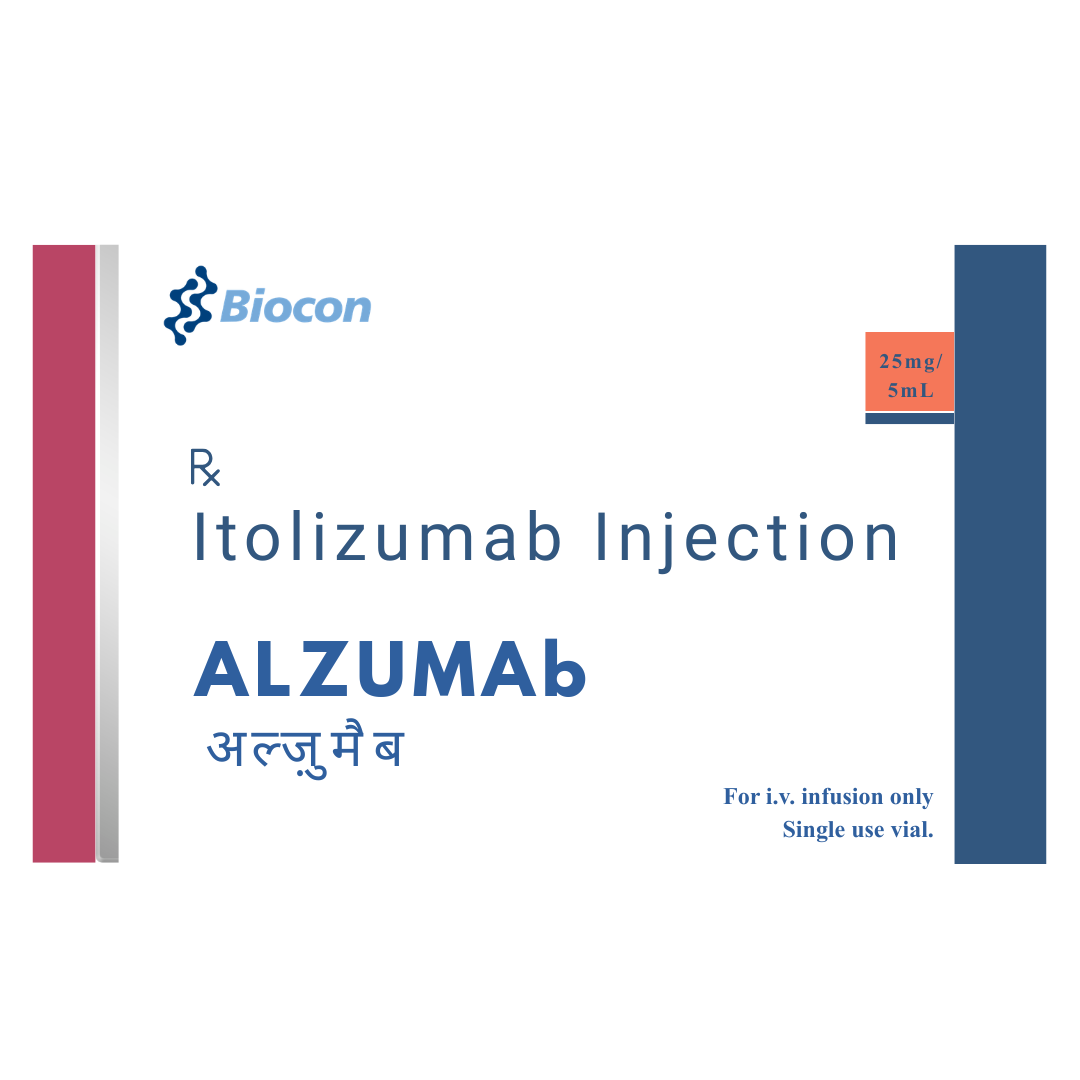 Itolizumab 25mg Injection By Rizochem Pharmaceuticals