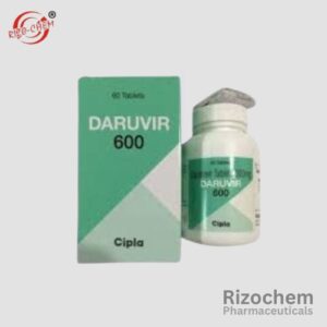 Daruvir 600mg Tablet- Antiviral medication for treating HIV infection, manufactured and exported by a leading Indian pharmaceuticals company.