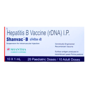 Shanvac B 20mcg Vaccine Rizochem Pharmaceuticals